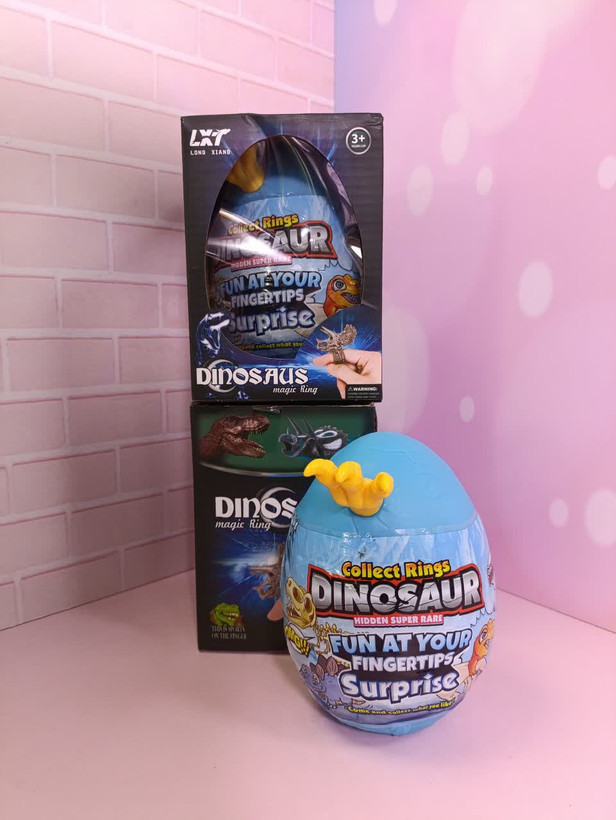 سوپرایزی تخم دایناسور Dinosaus magic ringاورجینال