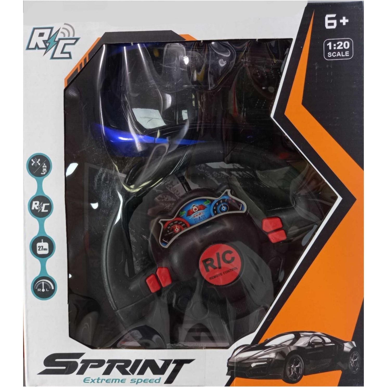ماشین کنترلی مدل Sprint 4 کاناله