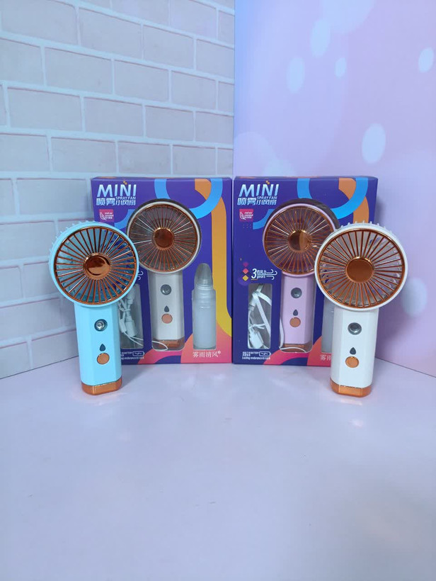 پنکه مهپاش مدل Mini شارژی