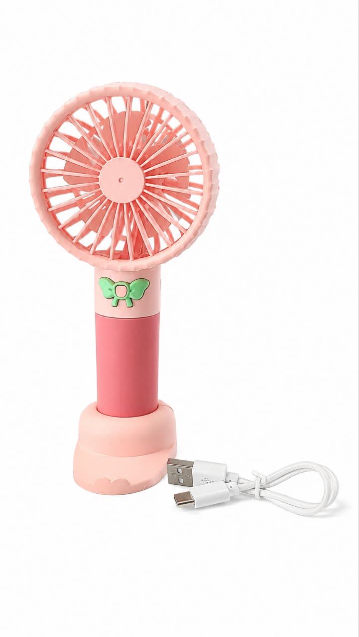 پنکه قدرتی طرح گربه پاپیوندار
