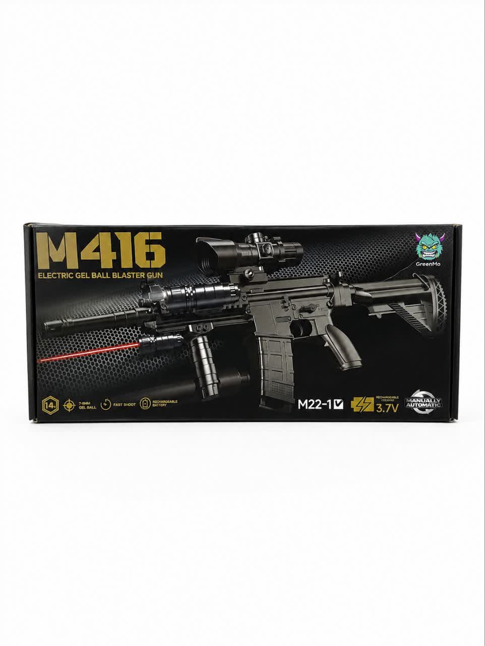 تفنگ تیر ژله ای شارژی مدل M416
